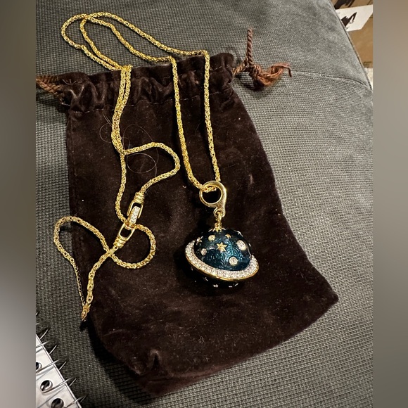 Swarovski Planet Rope Necklace - Picture 1 of 6